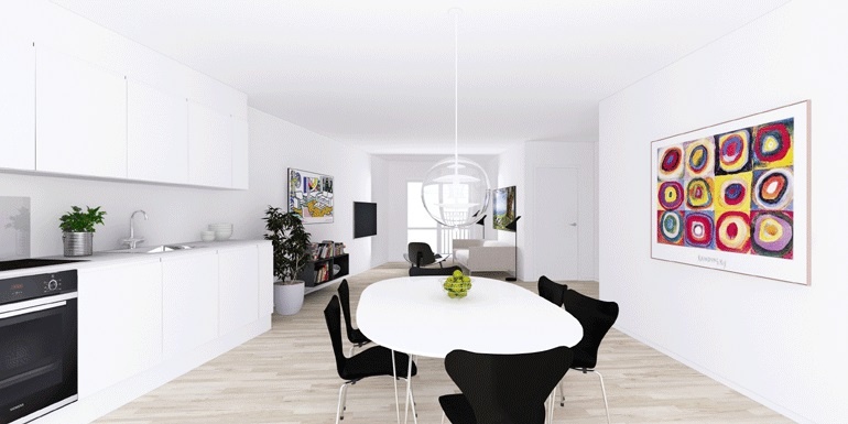 Lejlighed på 97 m2 i Odense C, Vesterbro 