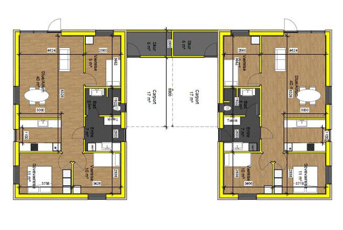 Lejlighed på 101 m2 i Middelfart, Sejvænget 