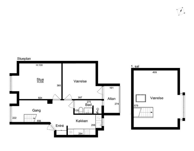 Lejlighed på 94 m2 i Odense M, Østerbæksvej 