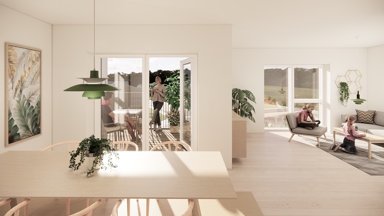 Lejlighed på 78 m2 i Årslev, Admiralen 