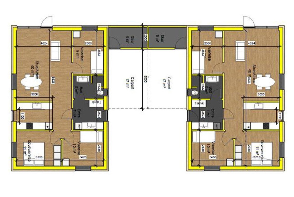 Lejlighed på 101 m2 i Middelfart, Sejvænget 