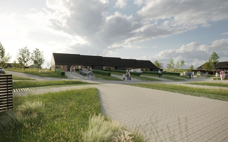 Lejlighed på 98 m2 i Ringe, Golfsvinget 