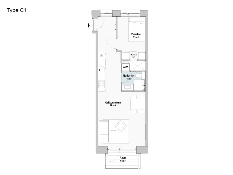 Cortex Park 20G, 2. 5, 5230 Odense M billede 2
